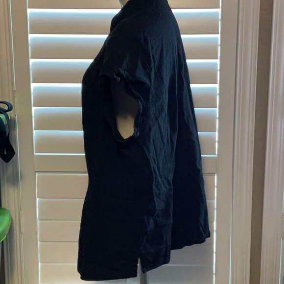 Faded Glory Black Button Down Shirt - Picture 5 of 9